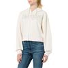 BOXEUR DES RUES Felpa Cropped con Cappuccio, da Donna