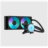 Fractal Dissipatore cpu a liquido Fractal Design Radius 240 RGB 240mm Nero [AWFDEWPWRA12402]