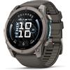 Garmin Smartwatch Garmin Fenix 9 Multisport 47 mm grigio zaffiro AMOLED Health Tracker