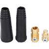 outdoorm 1 paio di connettori per cavo di saldatura DKJ10‑25 DKZ10‑25 raccordo rapido per saldatrice per cavi 200‑300 A 35‑50 mm quadrati
