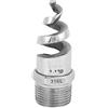 outdoorm Ugello a spirale SPJT Acciaio inossidabile 316L Filettatura maschio Accessori per irrigazione anti-intasamento (G1DN25)