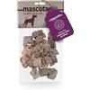 123... Hund dabei! mascota vital - Cubo polmonare di capra 200 g - 100% capra essiccato delicatamente - snack da allenamento - 100% polmoni di capra - a basso contenuto calorico - cappelli da allenamento - naturale