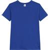 Petit Bateau Petit Bateau Tee-Shirt Femme En Coton Manches Courtes Uni, S, Bleu Apparel Donna