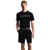 Emporio Armani T-Shirt+Shorts Pyjama Set di Pigiama Uomo (Pacco da 1)