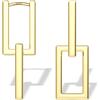 JeweBella Orecchini Pendenti Donna Argento 925, Fantasia Orecchini Saliscendi a Cerchio Argento, Orecchini Pendenti Geometrici& Doppio Cerchio Oro 14K Donna,Orecchini Cerchio Rimovibile Pendenti