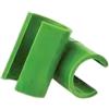 STREND PRO Connettore per tutori Ø 16 mm, set da 12 | giunto diritto in plastica per aste e tralicci | Riutilizzabile | Verde