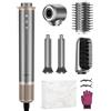 TRANXPHIT 5 in 1 Phon Capelli Hair Styler, 160,000RPM Spazzola Asciugacapelli con 500M Ioni Negativi, Arricciacapelli Automatico, 2 Velocità e 3 Temperature Intelligente, Lisciante e Volumizzante