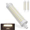 BVCL R7S LED 118mm, Bianco Naturale 4000K 16W Non Dimmerabili Lampadine 1600LM AC 190-260V, Equivalente 160W J118 Alogene (2 Pezzi)