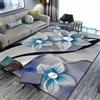Generic Tappeto Corridoio Tappeto Antiscivolo Lavabile Lungo Tappeto 3D Bella Orchidea In Rilievo, Tappetino Per Il Pavimento Per Soggiorno/Cucina/Camera Da Letto/Corridoio - 80 X 120 Cm