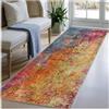 BORKOY Tappeti Runner Passatoia 50x250cm Tappeto Corridoio Lungo Cucina Moderno Antiscivolo Lavabile Multicolore Morbido per Ingresso Ufficio Sala Soggiorno Lavanderia e Camera da Letto