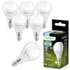Lumiled Lampadina LED E14 P45, 10 W, sostituisce 75 W, 1100 lm, 6500 K, bianco freddo, 230 V, angolo di diffusione di 180°, non dimmerabile, a forma di goccia, a risparmio energetico, set di 6