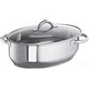 Schulte Ufer Schulte-Ufer Teglia da forno da 30 cm con coperchio in vetro 4,5 l 676830