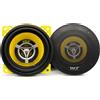 Pyle Car Two-Way Speaker System Pro 4 Inch 140Watt 4 Ohm Mid-Tweeter Component Audio Coaxial Speaker per autoradio con magnete da 20 once