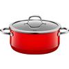 Silit Bratentopf mit Deckel Ø 24 cm Passion Red 3201112983 4004633297048