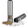 Relaxdays Set macinapepe Relaxdays con macinain acciaio inox leggero Macinapepe per condimenti
