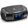 Karcher Radiosveglia Karcher UR 1309D con lettore MP3/CD e DAB+ caricatore USB e funzione di backup della batteria