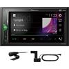 Pioneer DMH-A3300DABAN: autoradio 2-DIN da 6,2 pollici con connessioni USB/AUX/iPod + antenna