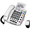 GEEMARC TELECOM Telefono di emergenza Geemarc PACK SERENITIES con braccialetto con sensore di caduta - versione tedesca