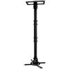 Monoprice, Inc Supporto da soffitto ad asta estensibile per proiettori fino a 22,6 kg di peso massimo. (22,6 kg) Può essere orientato, inclinato, ruotato e installato in modo rapido e semplice