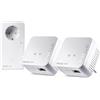 devolo Magic 1 WiFi mini Multiroom Kit, adattatore WLAN Powerline, fino a 1.200 Mbit/s, amplificatore WLAN, 1x connessione LAN, dLAN 2.0, bianco