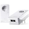 devolo Magic 2 - 2400 WiFi ac next Starter Kit: il set di adattatori Powerline più veloce al mondo con la migliore funzione Mesh WLAN ac, ideale per lo streaming (2400 Mbit/s, 2 porte LAN Gigabit, G.hn)