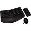 V7 Tastiera Ergonomica V7 Combinata Con Il Mouse