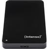 Intenso 6023580, disco rigido esterno da 2 TB, con custodia, dimensioni 6,4 cm (2,5 pollici), 5400 rpm, cache da 8 MB, interfaccia USB 3.0, colore nero