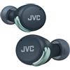 JVC HA-Z330T-G - Auricolari true wireless compatti, cancellazione attiva del rumore, leggeri, design elegante, BT 5.2, impermeabili (IPX4), 21 ore