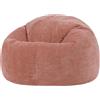 Icon Beanbags icon Classic Bean Bag Kingston, poltrona a sacco con cordoncino per il soggiorno, rosa - Germany