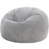 Icon Beanbags icon Classic Bean Bag Kingston, poltrona a sacco in corda per il soggiorno, grigio - Germany