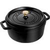 Zwilling J. A. Henckels Staub 1102425/40500-241-0 Casseruola con coperchio, ghisa/alluminio fuso, diametro 24 cm, adatta per fornelli a induzione
