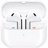 Samsung Galaxy Buds3 Cuffie Bluetooth senza fili, cancellazione attiva del rumore (ANC), cancellazione adattiva del rumore, cuffie intrauricolari con audio a 360, bianco, inclusa custodia trasparente Anymode