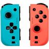Konix Joypads - Nintendo Switch and Switch OLED - KONIX - 8 hour battery life - Vibration function - Blue and red