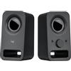 LOGITECH Altoparlanti per PC Logitech Z150: altoparlanti stereo compatti con audio chiaro