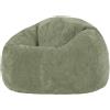 Icon Beanbags icon Classic Bean Bag Kingston, poltrona a sacco in corda per il soggiorno, verde salvia - Germany