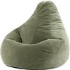 Icon Beanbags icon Bean Bag Bean Bag Dalton, verde salvia, corda, grande, Beanbag per il soggiorno, la camera da letto, sedia a sacco per adulti - Germany
