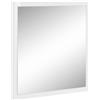 Dmora - Specchio da bagno Rino, 100% Italy, 60 x 2 x 60 cm, vetro