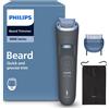 Philips Regolabarba Serie 3000 per la cura dell'uomo Lame autoaffilanti di precisione