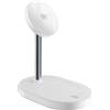 Cellularline Caricabatterie Da Tavolo Wireless Mag Duo 2In1 Qi2 25W