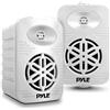 Pyle Set di altoparlanti Pyle per uso interno ed esterno - 300W, 4", sistema a 2 vie, casse impermeabili, gamma completa