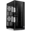 Thermaltake CAPO X, case per PC a torre completa, colore nero, compatibile con schede madri micro ATX e Mini-ITX, realizzato in acciaio SPCC, altezza massima componenti: 18 cm