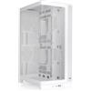 Thermaltake CAPO X, case per PC a torre completa, colore bianco, compatibile con schede madri micro ATX e Mini-ITX, realizzato in acciaio SPCC, dimensioni: 18 cm