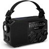 Philips Radio Philips FM/AM con alimentazione a batteria e pannello solare LED