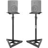 Pyle Supporti per altoparlanti Pyle, supporti per casse acustiche, altezza regolabile da 66 a 132 cm, universali
