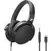 Sennheiser Cuffie over-ear Sennheiser HD 400U con telecomando integrato - Colore: nero