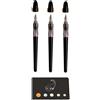 Merkloos Elzusha - Set di 3 penne per calligrafia con cartucce di inchiostro