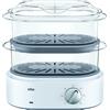 Braun FS 5100, cuocitore a vapore, linea Identity, colore bianco