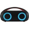 Intempo Altoparlante INTEMPO Party Boombox, 60 W, Bluetooth, sincronizzazione LED a ritmo