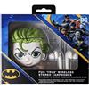 WONDEE, set di regali a tema Batman, cuffie Bluetooth wireless con custodia a forma di Joker