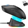 Akuma Otaku M06: Mouse da gioco wireless - 2,4 GHz + Bluetooth 5.0, alta precisione